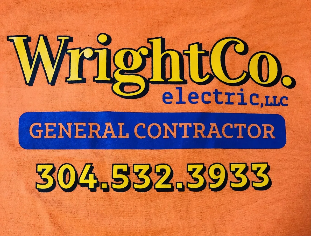 Wright Co Electric general contractor sign, 304.532.3933